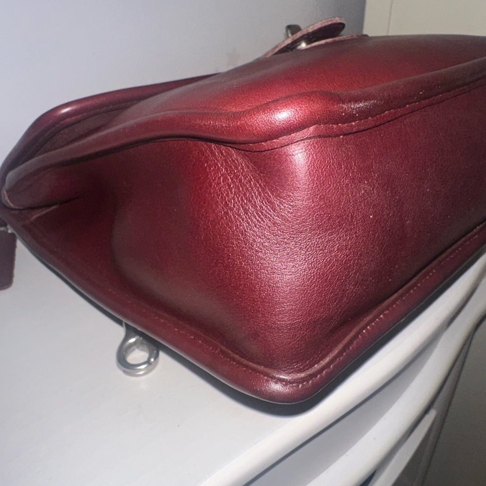 Rare Vintage Coach Willis! Currant and Nickel! - Picture 6 of 13